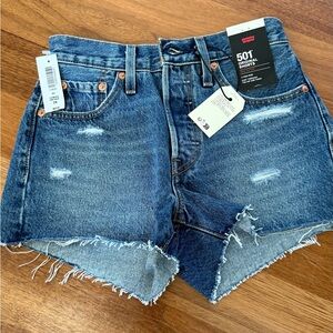 Levi's Vintage Blue Denim Shorts
